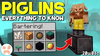 Minecraft’s New PIGLIN MOB! | Complete Piglin Guide - Minecraft 1.16 Nether Update