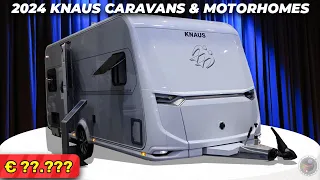 Knaus Caravans and Motorhomes with PRICES !!! @ Caravaning Hamburg 2024