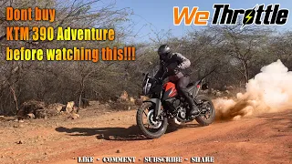 KTM 390 adventure vs BMW 310 GS part 1 + KTM review on road, off-road.