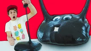 How to make a MAGNETIC SLIME MONSTER !! ☆ THE MAGNET EATER ☆