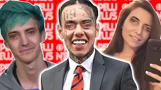 Tekashi69 BAN, Ninja caught selling underwear, Alinity facing 32 year prison.  📰 PEW NEWS📰