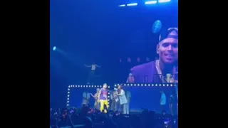 Chris Brown Performs NO AIR With Jordin Sparks