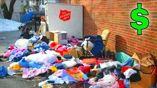 Dumpster Diving "The Salvation Army"