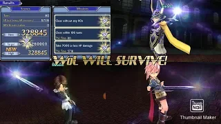 DFFOO GL A TEAST FOR THE DARKENED WINGS COSMOS (ACT 2, CHPT 4) 80 TURNS, 328K SCORE!