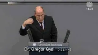 Gregor Gysi, DIE LINKE: Bundesregierung zerstört die Gesellschaft