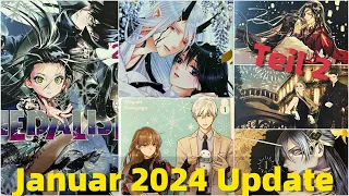 Manga HAUL / Manga UPDATE Januar 2024 Teil 2