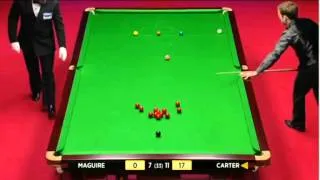 2012WSC - semi-finals - highlight (5) Maguire v  Carter~ fr. 17-20