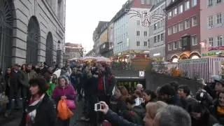 Christmas Eve in Nuremberg, Germany