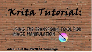 Krita Tutorial_Using the Transform Tool for Image Manipulation