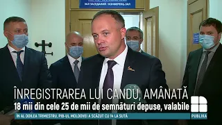 CEC a amânat înregistrarea lui Andrian Candu în cursa prezidențială