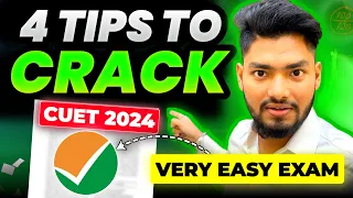 4 Tips to Crack CUET 2024 Exam 🔥📚 CUET Very Easy Exam Students 🥳🥳🥳🥳