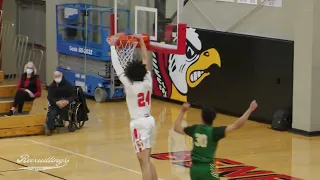 Benet Academy's Kyle Thomas with some alley-oop dunks (4K)