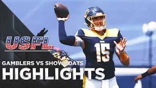 Houston Gamblers vs. Memphis Showboats Highlights | USFL