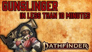 Gunslinger Bite Sized How to Play Gunslinger in Pathfinder 2e