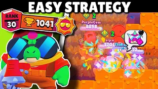 Rank 30/35 BUZZ Guide: How To Push RANK 30/35 In Solo Showdown (EASY Strategy) | Brawl stars