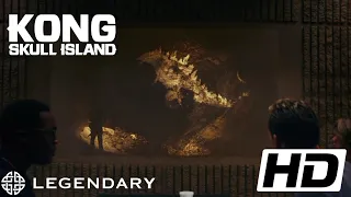 Kong skull island (2017) FULL HD 1080p - Godzilla post credits scene Legendary movieclips