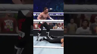 Roman Reigns Vs Sami Zayn Elimination Chamber Finish (Wwe 2k22)