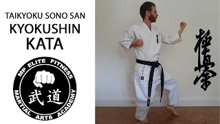 Taikyoku Sono San - Kyokushin Karate KATA