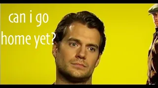 Henry Cavill being a mood for 3 min and 39 seconds