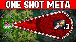 x3 Divine Sniper 47 Kills By Goodwin - One Shot Build | Dota 2 Gameplay