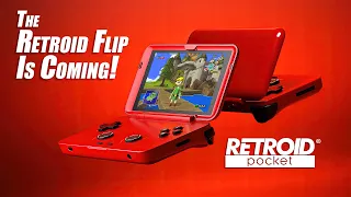 The Retroid Flip Is Coming! An All-New Clamshell Style Retro Hand Held