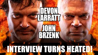 DEVON LARRATT AND JOHN BRZENK INTERVIEW GETS HEATED BEFORE KING OF THE TABLE 2!