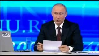 Прямая линия Путин 17 04 2014   Взял машину в кредит, как быть