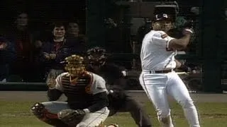 1996 ALDS Gm3: Belle's grand slam breaks 4-4 tie