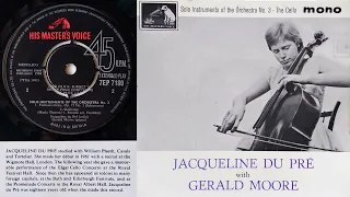 Schumann Fantasiestucke Op. 73 No. 3 - Jacqueline Du Pre(18 years old), cello;  Gerald Moore, piano