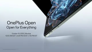 OnePlus Open - Launch Event