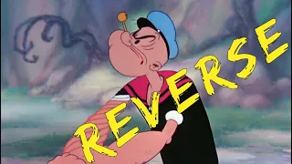 REVERSE - Popeye The Sailor Meets Sindbad The Sailor 1936 / Popeye The Sailor / Popeye cartoon /