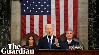 State of the Union: Joe Biden delivers address to US congress – as it happened