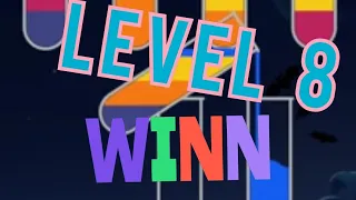 #6 Water Sort Puzzle / Level 8 Winn /