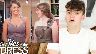 Fashion Critic Reacts to UGLY Say Yes To The Dress Bridesmaids (hideous dresses)