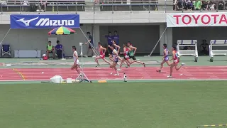 2019 関東インカレ陸上 男子2部 800m 決勝