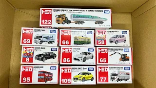 【トミカ】双腕作業機や救急車、はたらくくるまを開封＆チェックしよう☆Tomica unboxing and check!