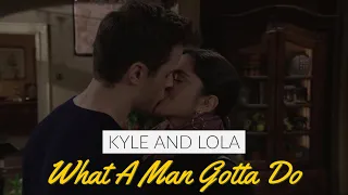 Kyle and Lola // What A Man Gotta Do