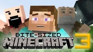 [Майнкрафт Пародия] Bite-Sized Minecraft 3 (Rus by Rissy)