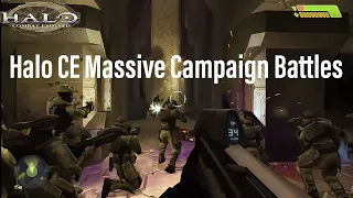 Halo CE Massive Campaign Battles - THE SILENT CARTOGRAPHER