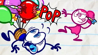 LOAD OF BULLSEYE | Pencilmation Cartoons!