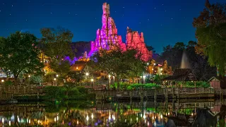 Big Thunder Mountain Coaster (Night Ride) - Magic Kingdom - Walt Disney World 4K