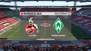 FIFA 21 | FC Köln vs Werder Bremen - Germany Bundesliga | 07/03/2021 | 1080p 60FPS