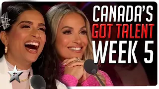 Canada's Got Talent 2024 - Week 5 ALL AUDITIONS!