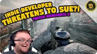 Indie Developer Threatens to Sue Me!? EPIC RANT! (Twitch Highlight)