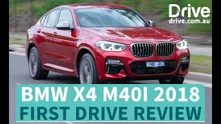 BMW X4 M40I 2018 First Drive Review | Drive.com.au