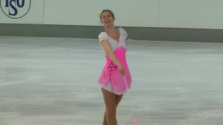 Olga Moshkova - Bronze Ladies I Artistic 2d place - Oberstdorf 2016