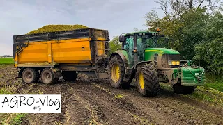 AGRO-Vlog #6 Mokré silážovanie 🌽 John Deere 7530 Premium + Wielton 35m3