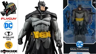 McFarlane Toys Batman White Knight DC Multiverse 7" Action Figure Review | By FLYGUY