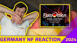 GERMANY: Das Deutsche Finale 2024 song REACTION