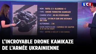 L’incroyable drone kamikaze de l’armée de Kiev
